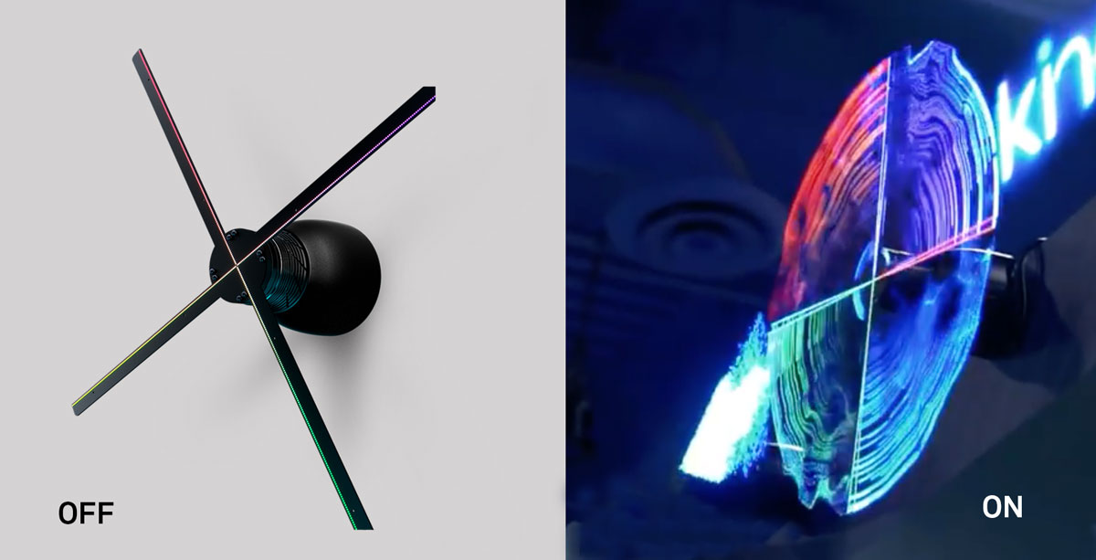 Hologram 3D LED(四葉)